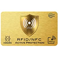 Tarjeta Anti RFID-NFC Protector de Tarjetas de crédito sin Contacto- 1 es Suficiente- di adiós a Las fundias- la…